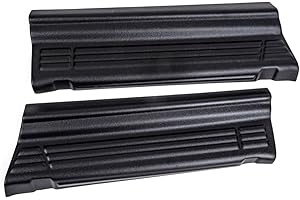 CARBEST Lot de 2 barres de seuil pour Ducato à partir de 2014/2021 - Protection de portière de cabine droite + gauche