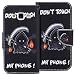 Produktbild Samsung J3 (2016) Hülle, SpiritSun PU Leder Wallet Schutzhülle für Samsung Galaxy J3 (2016) Bookstyle Design Ledertasche Case Tasche mit Standfunktion und Kredit Kartenfächer - Don't Touch My Phone