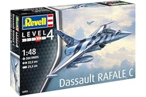 Revell - 03901 - Maquette - Dassault Aviation Rafale C - 12 à 99 Ans - Echelle 1:48