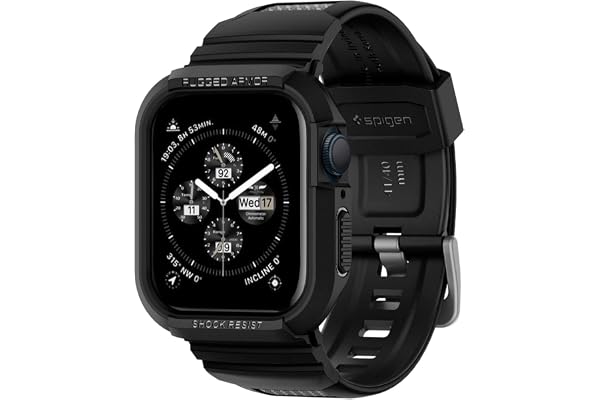 Spigen Rugged Armor Pro designad för Apple Watch-fodral med band 40 mm variation förälder