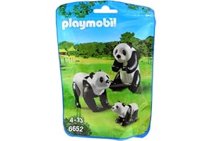 PLAYMOBIL Family Fun 6652 2 pandor med baby, från 4 år