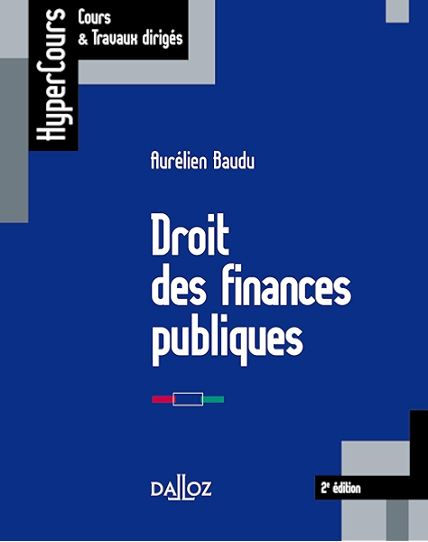 Droit Des Finances Publiques Hypercours Ebook Baudu Aurelien Amazon Fr