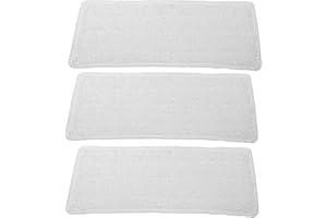 KNIWELSHOP Lot de 3 housses de rechange lavables en microfibre compatibles avec le nettoyeur vapeur Vileda Steam XXL Power Pad