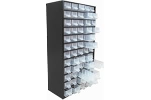 Viso Casier Métal 60 Tiroirs avec Séparateurs – Organisation Professionnelle – Marque