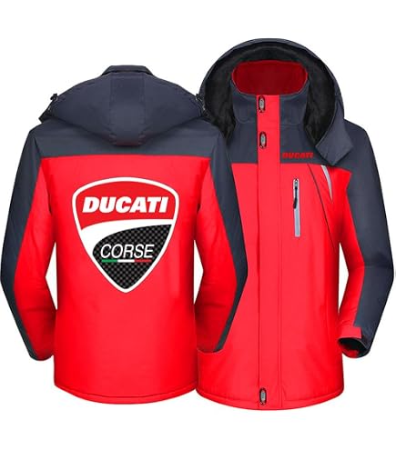 Giacca Invernale Uomo, Giacca Da Sci Con Cappuccio Staccabile, Antivento E Impermeabile, In Pile E Tessuto Tecnico, Per Outdoor