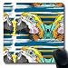 Produktbild Mousepad längliche Kreuzfahrt Afrika tropischer Dschungel-Papagei-Vogel-Anschlag-abstrakte Natur-Strand-Bürsten-Entwurfs-ethnische Büro-Computer-Laptop-Notizbuch-Mausunterlage, rutschfester Gummi