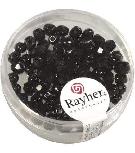 1 Filo Di Perline Di Vetro Gialle Da Trafila 4 Mm Rotonde Circa 200 - Foto 6