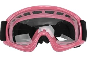 Dirt Bike Goggles, Motorcykel Goggles Lättvikt Dammtät Slagtålighet Vindtät Justerbar för motorcykel för skidor för ATV