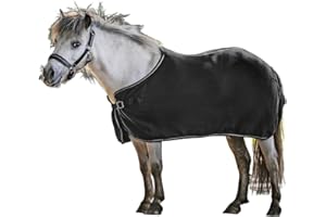 WALDHAUSEN Economic Horse Fashion Couverture séchante Noir 95 cm