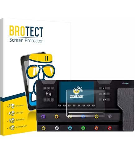 BROTECT AirGlass Protection Écran Verre Hybride 3 Pièces Pour Humminbird Helix 5 - Anti-Rayures