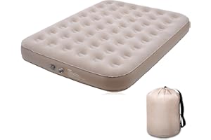 ‎DAMETAY Dametay Luftbett 2 Personen, Aufblasen mit 1 klick-Nicht Stecker nötig, Selbstaufblasend Luftmatratze mit Pumpe Doppel Matratze aufblasbar Bett Air Mattress Inflatable with Electric Pump, 198x152x25