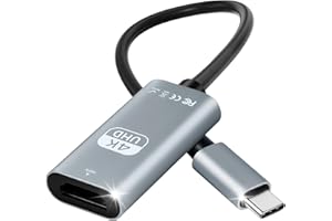 AXFEE Adapter USB C na HDMI, adapter 4K przy 30 Hz typu C na HDMI, konwerter Thunderbolt 3 na HDMI, kompatybilny z telefonem z serii 15, MacBook Pro/Air, i-Pad Pro, Surface Book
