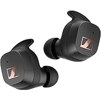 Sennheiser SPORT True Wireless Earbuds - Bluetooth In-Ear-hörlurar för aktiv livsstil, musik och samtal med anpassningsbar ak