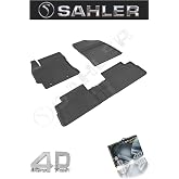 Compatible with Sahler Toyota Auris (2013-2020) Vehicle-Specific 4.5D Pool Car Mat