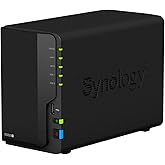 Synology DS220+ 8To NAS 2 Baies avec 2 x Disques Durs WD Red de 4To