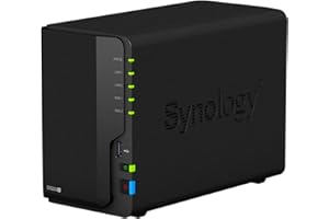 Synology DS220+ 8To NAS 2 Baies avec 2 x Disques Durs WD Red de 4To