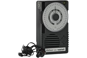 Wittner Taktell® Quartz QM 2 Serie 861 - Kunststoffgehäuse Schwarz - 40-208 Schläge/Minute - 39 Tempopositionen - Mit Kammerton a1 = 440 Hz - Inklusive Batterie (9 Volt) und Ohrhörer