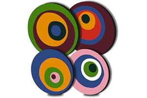 WALARKY Augen Runde Metall-Kochfeldabdeckungen Bauhaus 4-teiliges Herdplatten-Herdplatten-Abdeckungen für Elektroherde Top-Brenner Gas-Serie Backofenschutz Küchenutensilien Zubehör moderne Herdplatte