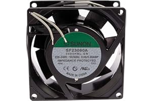 Sunon 80 x 80 x 38 mm wentylator SF23080A2083HBL 230V 2400 obr./min łożysko kulkowe