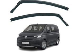 AIRFLUX Lot de 2 déflecteurs d'air compatibles avec les modèles VW MULTIVAN T7 2022 2023 2024 2025 2026.