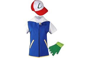 Tubaxing Cosplay Costume Blue Jacket + Gloves + Hat Halloween Carnival Outfit