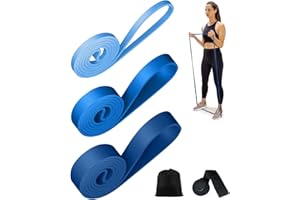 ENKIFUN Bande Elastique Musculation De Résistance Élastique Musculation Ancrage de Porte Facile à Transporter de Porte Bande Elastique Fitness pour Entraînement Pilates Physio Stretch Yoga