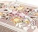 Kuber Industries™ Designer Dining Table Cover 6 Seater Cream Cloth Net 60*90 Inches RS.599.00