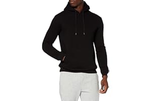 FM London Sweat à Capuche Épais pour Homme, Sweats à Capuche Super Doux pour Hommes avec Doublure Intérieure en Polaire Brossée, Très Chaud Sweats à Capuche en Coton Riche et Confortable