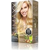 1 BOX (2 X 50 ML) WITH MAXX DELUXE BEAUTY EXPERT HAIR COLOR (KERATIN) (Light Yellow 10.0)