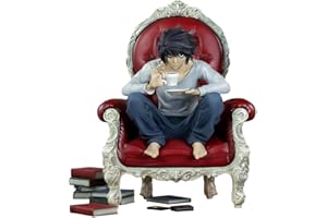 Lzrong Death Note Figura Anime Personajes L Figura PVC Estatua Habitación Escritorio Coche Decoración Anime Modelo Coleccionable 24 cm