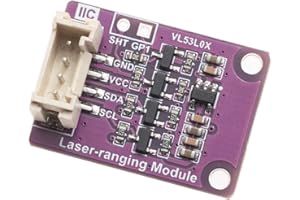 SEENGREAT VL53L0X Laser Time-of-Flight Distance Sensor for Raspberry Pi Models Adui STM32 ToF Ranging Sensor I2C Interface 3.3V/5V Working Level Accurate Ranging Up to 2 m