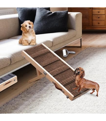 Haloyo Scala Per Animali Domestici,rampa Per Auto,101 X 76 X 47 Cm,nero