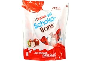 TONET Kinder Schoko Bons 200 Grams - Pack of 1