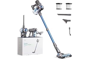 Greenote Bezprzewodowy odkurzacz, 22KPA Bezprzewodowy odkurzacz 6 w 1, 190 W, wydajny bezprzewodowy odkurzacz z reflektorami LED, do 30 minut autonomii, domowe odkurzacze ręczne