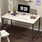 PAZANO Multipurpose Engineered Wood Finish Office Table Computer Desk (90x60x75cm) Modern Sturdy Office Desk PC Laptop Study 