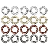 ★ Ampliamente utilizado: 5 colores diferentes de anillo de pelo, adecuado para una variedad de ocasiones, ya sea ejercicio, yoga, baño, o trabajo, compras, etc., es la opción ideal.