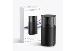 HUAWEI WiFi Mesh X1 Pro Router, 3,6 Gbit/s, Dualband WLAN 7, etagenübergreifende Netzantenne, Vier 2,5-GE-Anschlüsse, ästhetisches Design für zu Hause, Keine DSL-Funktion, Gaming, 30 Monate Garantie