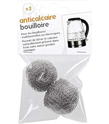 Lot De 2 Anneaux Anti-Calcaire En Inox 304 Pour Bouilloire - Élimine Le Tartre, 5.5 Cm - 11