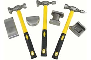 TOPWAY 7Pcs Car Body Repair Tool Set Professional 454230 (Budget)