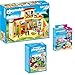 Produktbild PLAYMOBIL® City Life 3-teiliges Set 5567 5573 5368 KiTa Sonnenschein + Zwillingskinderwagen + Mutter mit Baby-Wickeltisch