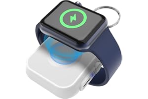 XWLIN Chargeur Portable pour Apple Watch Powerbank Banque d'alimentation pour iWatch Chargeur sans Fil Station de Charge Chargeur sans Fil