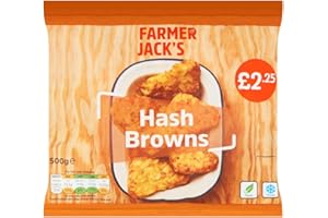 MY AFRICA STORE Farmer Jack's Hash Browns 500g × Pack of 3