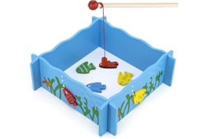 NEW CLASSIC TOYS Viga Toys - 56305 - Magnetic Fishing Game