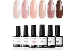 Modelones Zestaw żelowych lakierów do paznokci Shine Orange 003