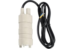 TIHOOK Bomba Sumergible de 12 V, Bomba de Agua de 12 V, Bomba de Agua Dulce, Bombas de Alto Rendimiento, Bomba Sumergible de Bomba de Agua Dulce, Elevación de 5m Para Estanque de Acuario, 600 l/h