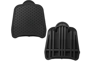 HEMLOSK 2 Pièces Convertisseur De Pédale, Plaque De Pédales De Route pour Look Keo, Aucun Cales Requis, Changeur De Pédale Compatible avec Les sans Clip Clipless en Pédales Plates