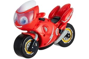 Licht & Sound Ricky, das riesige 7-Zoll Motorrad mit 8 verschiedenen Sounds und Sprache plus einem leuchtenden Rettungsvisier von Ricky Zoom. Das perfekte Abenteuer für Kinder im Vorschulalter!