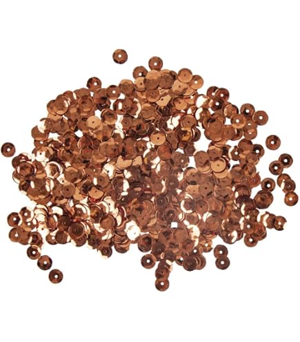 Paillettes Sequin Rayher - 4000 Pièces, 6 Mm, Bombées, Bleu Foncé, Pour Couture, Carnaval, Noël