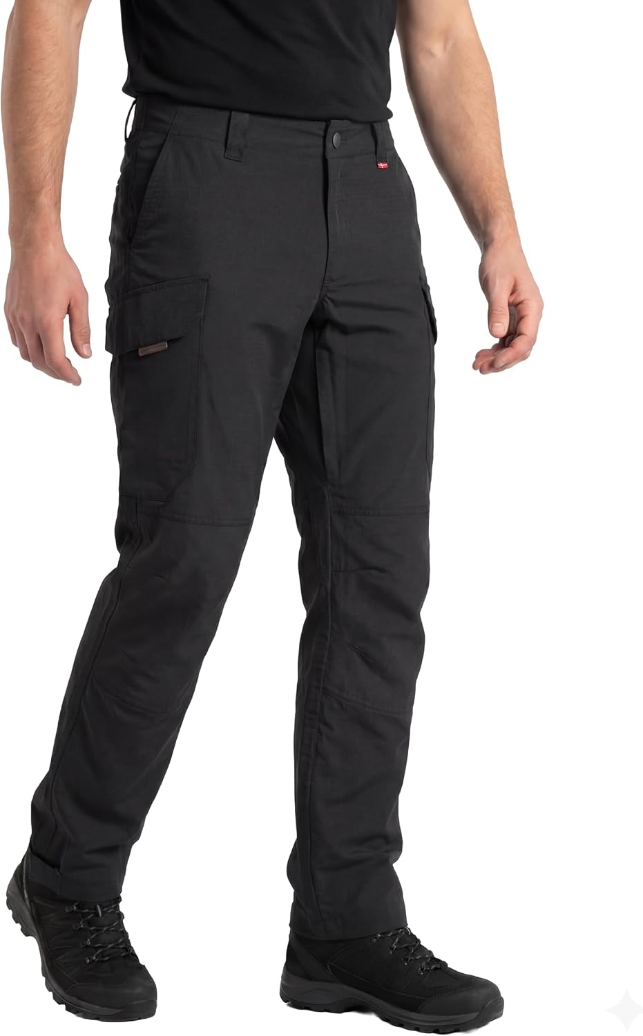 DANISH ENDURANCE Pantalones Trekking Hombre, Pantalones Impermeables de Trabajo, Termicos, para Senderismo, Esquì, Snowboard, Ajuste Regular
