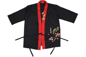 SOBOTOO New Japan Style Chef Uniform Japanese Chefs Apparel chefs jackets Japanese style Kitchen Clothes Restaurant Sushi Clothing Unisex Waiter Uniform